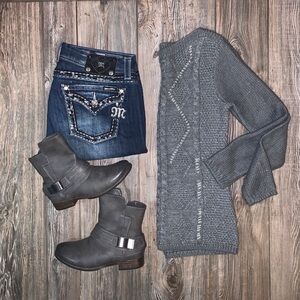 Bob Timberlake Shimmer Cable Knit Sweater